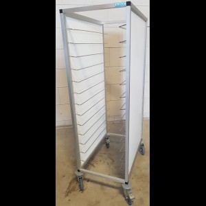 Afruimwagen verrijdbaar aluminium voor dienbladen TAWALU 1/26 B-UNI-100