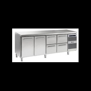 Gram K2207 CSG A DL/DL/2D/2D L2 Koelwerkbank met deuren en laden 1/1GN