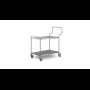 Hupfer SW 8x5/2 ERGO Serveerwagen met 2-plateaus 800 x 500 mm.
