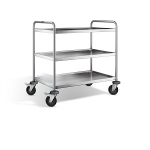 BPro SW 9 x 6-3 Serveerwagen, met 3-plateaus 900 x 550 mm