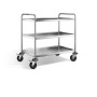 BPro SW 9 x 6-3 Serveerwagen, met 3-plateaus 900 x 550 mm