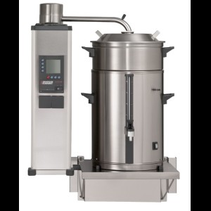 Koffiezetmachine met wateraansluiting. Wandbevestiging. Bravilor B5 W L/R- 400 Volt