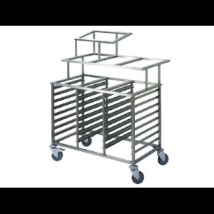 Hupfer SPA/0 3/24 AL-4GN koudportioneerwagen met opstand 31 x 1/1GN