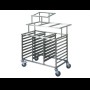 Hupfer SPA/0 3/24 AL-4GN koudportioneerwagen met opstand 31 x 1/1GN