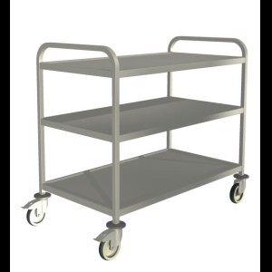 Credo Cetriolo-3 Serveerwagen met 3-plateaus 1110 x 610 mm.