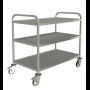 Credo Cetriolo-3 Serveerwagen met 3-plateaus 1110 x 610 mm.