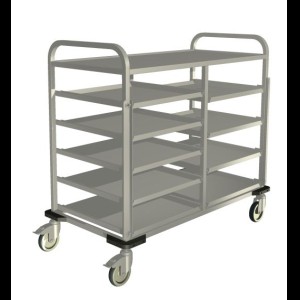 Credo Mela 5+4 Korvenwagen met telescoopgeleiders 5 + 4 niveaus
