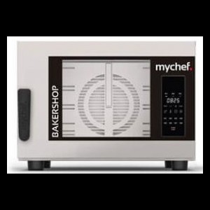 Mychef Bakershop 4 (460 x 330 mm.) bake-off oven met vochtinjectie, draaideur