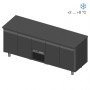 Koelwerkbank FP0-E404-213/70/90 - 4 deuren + 1 lade 1/1GN