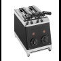 Milan Toast Tosti-apparaat 2 tangs Zwart
