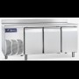 Gekoelde werkbank 3-deurs. 600 mm diep. Samaref TS3 M PL TN, met werkblad