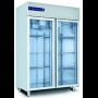 Dubbeldeurs droog-/kruidenkast met glasdeur Samaref Classic ST 1400 RF PV LED