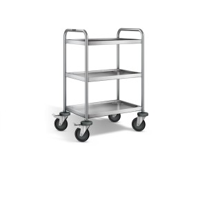 BPro SW 6 x 4-3 Serveerwagen, met 3-plateaus 600 x 400 mm