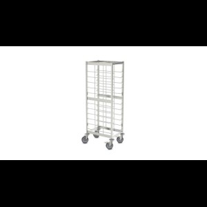 Hupfer TAWEDEL-1/10 L-GN Afruimwagen 10 niveaus roestvrijstaal