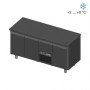 Koelwerkbank FP0-E303-172/70/90 - 3 deuren + 1 lade 1/1GN