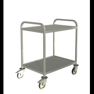 Credo SW 8x6-2 Serveerwagen met 2-plateaus 800 x 550 mm.