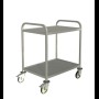 Credo SW 8x6-2 Serveerwagen met 2-plateaus 800 x 550 mm.