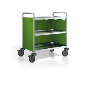 Afwerking, in appelgroen voor BPro serveerwagen