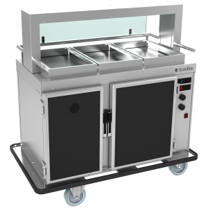 ScanBox Food2Go AC7+H7 meals-on- wheels wagen actief gekoeld / verwarmd 1/1GN