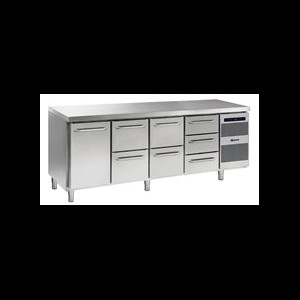 Gram K2207 CSG A DL/2D/2D/3D L2 Koelwerkbank met deur en laden 1/1GN