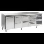 Gram K2207 CSG A DL/2D/2D/3D L2 Koelwerkbank met deur en laden 1/1GN