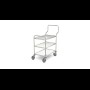 Hupfer SW 8x5/3 ERGO Serveerwagen met 3-plateaus 800 x 500 mm.