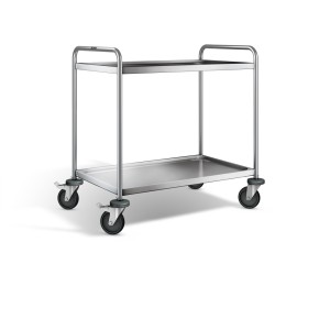 BPro SW 9 x 6-2 Serveerwagen, met 2-plateaus 900 x 550 mm
