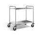 BPro SW 9 x 6-2 Serveerwagen, met 2-plateaus 900 x 550 mm