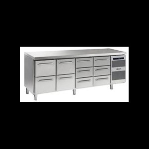 Gram K2207 CSG A 2D/2D/3D/3D L2 Koelwerkbank met laden 1/1GN
