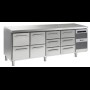 Gram K2207 CSG A 2D/2D/3D/3D L2 Koelwerkbank met laden 1/1GN