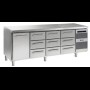 Gram K2207 CSG A DL/3D/3D/3D L2 Koelwerkbank met deur en laden 1/1GN