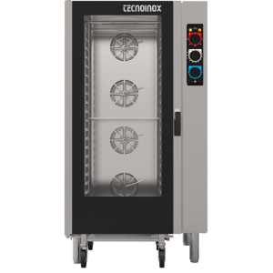 Tecnoinox EFP16M bake-off oven 16x(600x400mm.) inrijdbaar met vochtinjectie