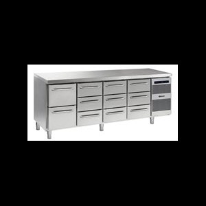 Gram K2207 CSG A 2D/3D/3D/3D L2 Koelwerkbank met laden 1/1GN