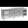 Gram K2207 CSG A 2D/3D/3D/3D L2 Koelwerkbank met laden 1/1GN