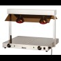 Bartscher 114260 Warmhoudplaat, keramisch met bovenwarmte 2/1GN