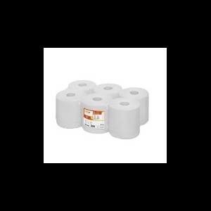 Midi poetsrol 1-laags pak 6x300 mtr