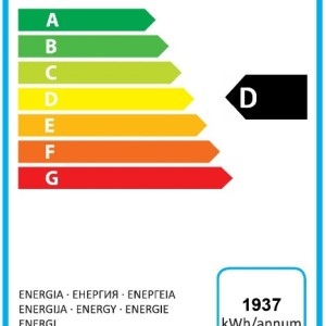Gram F 69 SS vrieskast 2/1GN rvs Standard PLUS