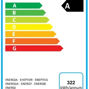 Gram K210RG Koelkast onderbouw rvs