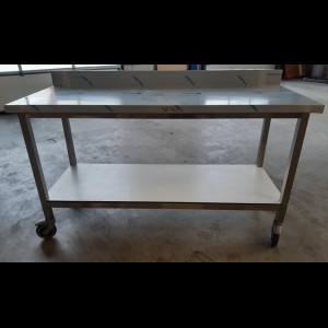 Verrijdbare werktafel 1600x650 mm (bxd)