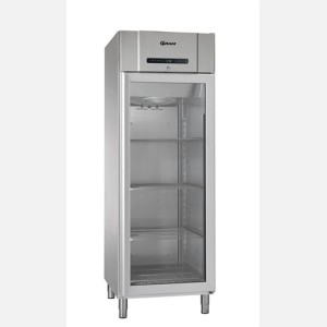 Gram KG610RG Koelkast 2/1GN met glasdeur rvs