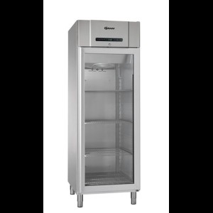 Gram KG610RG Koelkast 2/1GN met glasdeur rvs