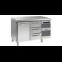 Gram K1407 CSG A DL/3D L2 Koelwerkbank met deur en laden 1/1GN
