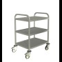 Credo SW 7x5-3 Serveerwagen met 3-plateaus 700 x 500 mm.