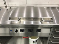 Braadpan aftap