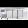Gekoelde werkbank 4-deurs. 600 mm diep. Samaref TS4 M PL TN, met werkblad