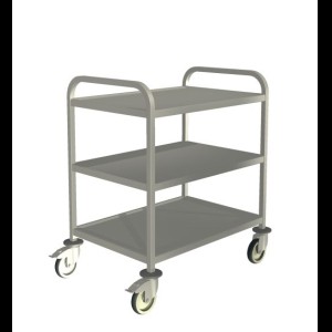 Credo SW 8x6-3 Serveerwagen met 3-plateaus 800 x 550 mm.