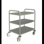 Credo SW 8x6-3 Serveerwagen met 3-plateaus 800 x 550 mm.