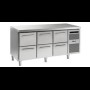 Gram K1807 CSG A 2D/2D/2D L2 Koelwerkbank met laden 1/1GN