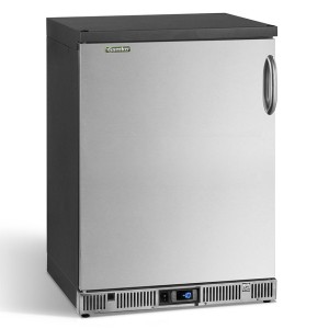 Gamko GF/100LSCS vriezer met dicht front, chroomstaal, links draaiend