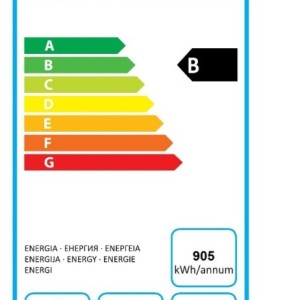 Gram F210RG Vrieskast onderbouw rvs